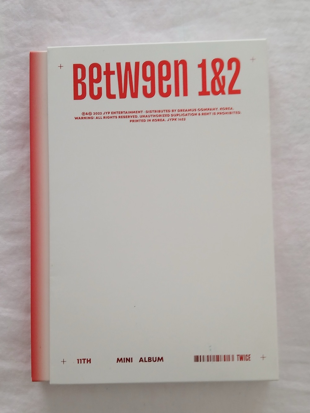 TWICE Between 1&2 Mini Album K-Pop (Photocards Included)